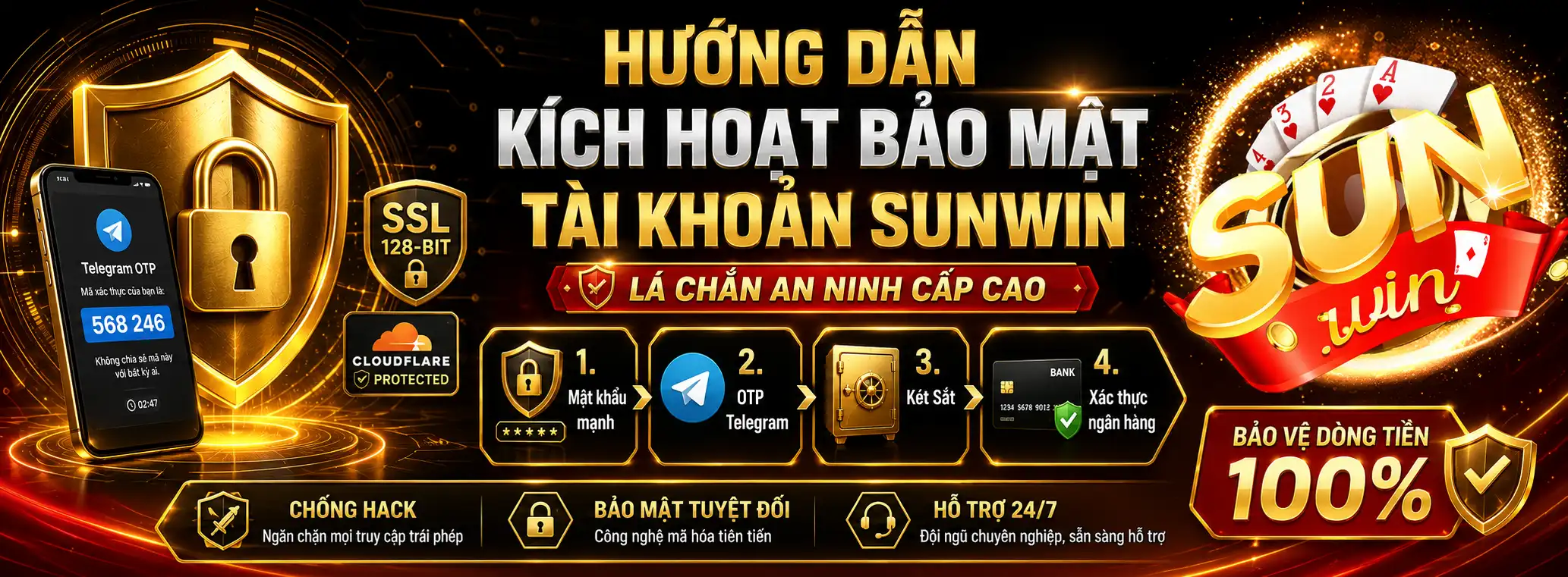 Hướng Dẫn Kích Hoạt Bảo Mật Tài Khoản Sunwin – Lá Chắn An Ninh Cấp Cao